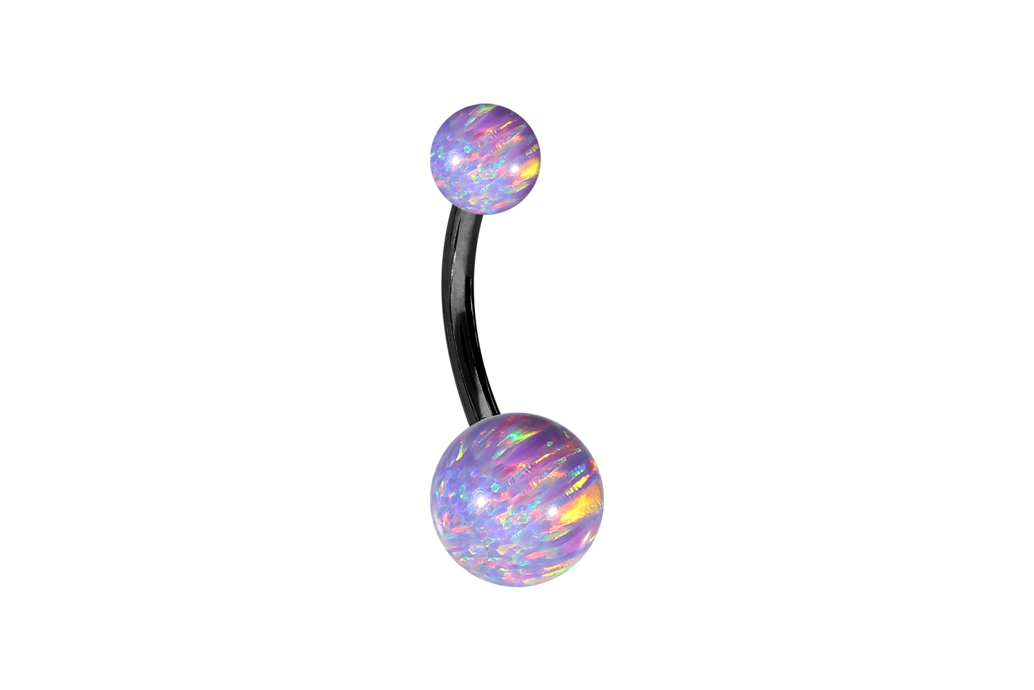 Titan Bananabell Piercing SYNTHETISCHE OPALE